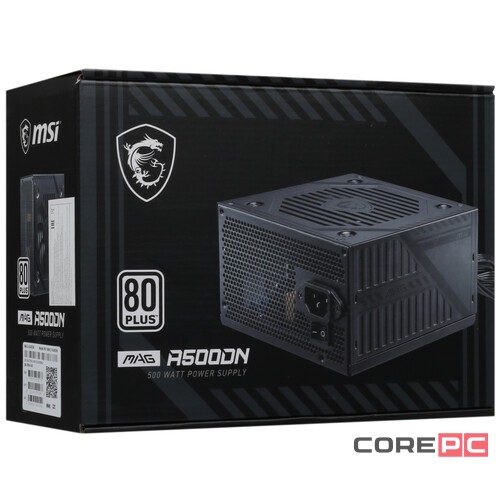 Блок питания MSI 500W MAG A500DN 306-7ZP6A11-809