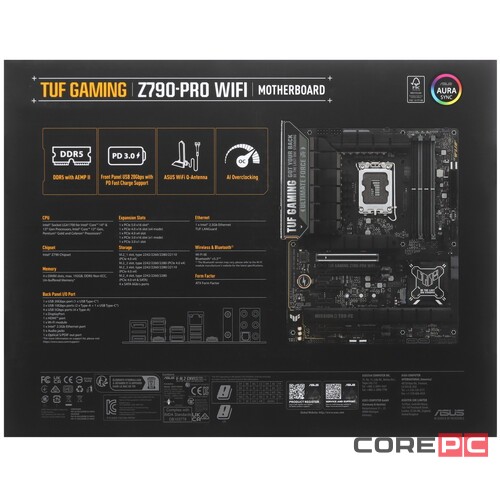 Материнская плата ASUS TUF GAMING Z790-PRO WIFI 90MB1FJ0-M0EAY0