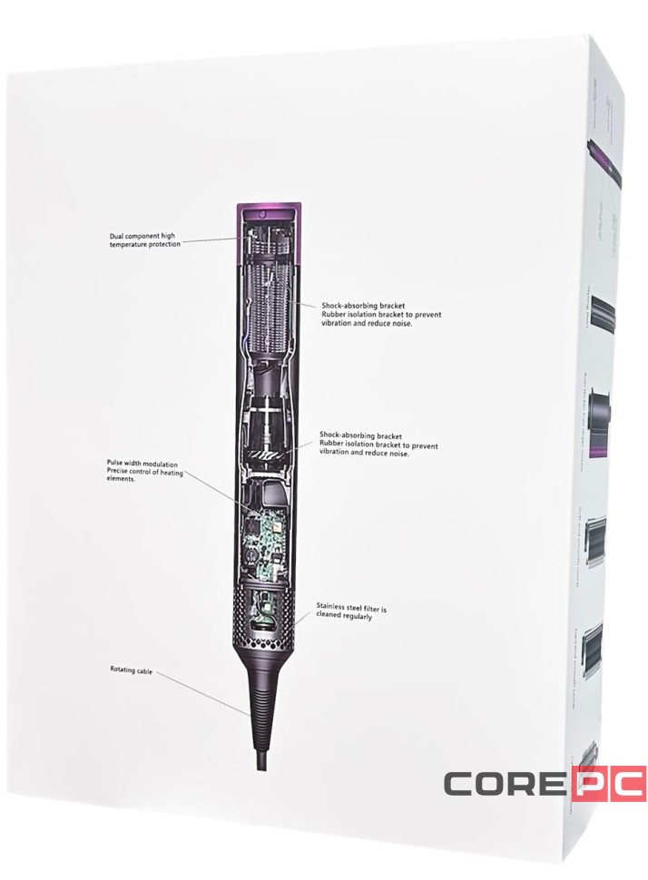 Мультистайлер SenCiciMen X9 Pro EU( европейской вилкой) Насадок 6шт розовый