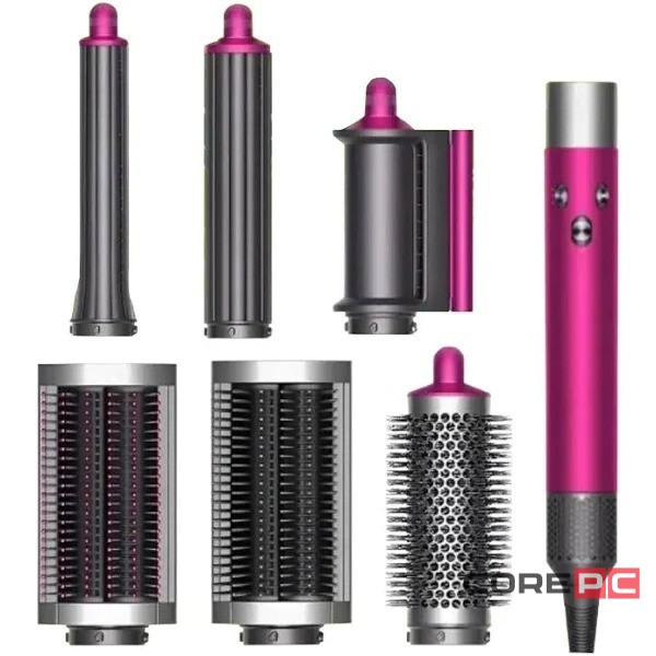 Мультистайлер SenCiciMen X9 Pro EU( европейской вилкой) Насадок 6шт розовый