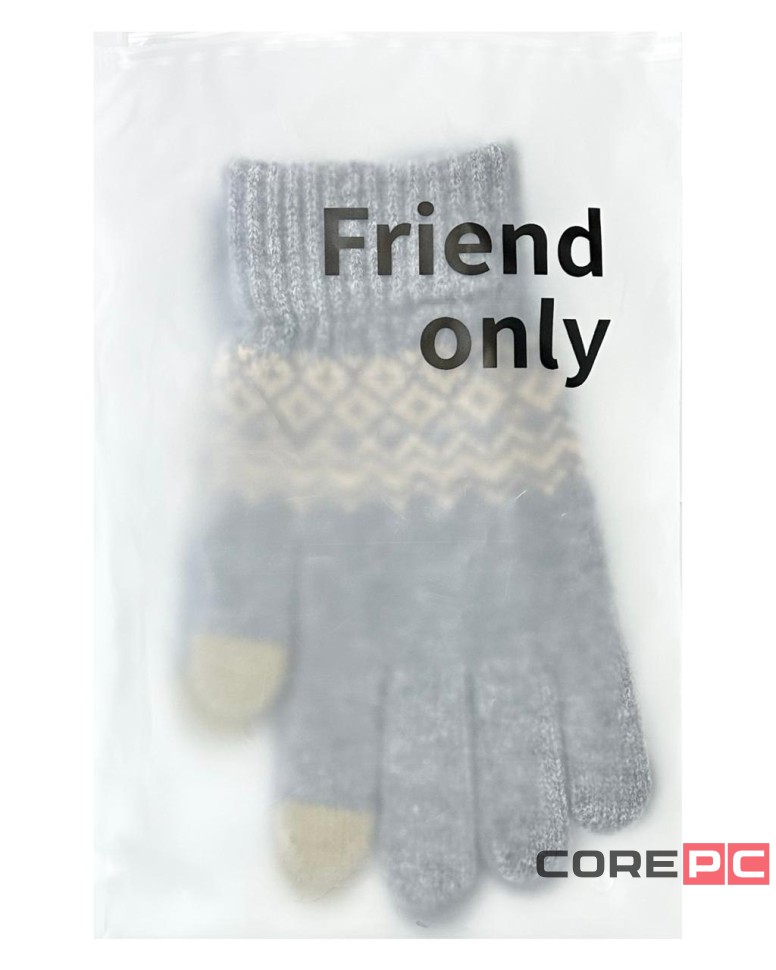 Перчатки Xiaomi FO Touch Gloves серые