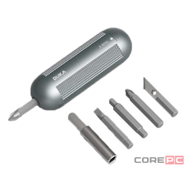 Набор отверток Xiaomi ATuMan Duka Xmini Pocket Screwdriver Kit 9 в1 (серый)