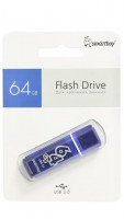 3.0 USB флеш накопитель Smartbuy 64GB Glossy Dark Blue (SB64GBGS-DB)