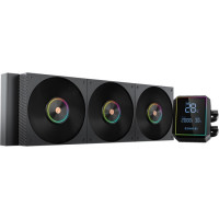 Система жидкостного охлаждения для процессора Zone 51 Stream Liquid 360DS ARGB Black (Z51STRL3ABK)