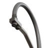 Смеситель для кухни MIXLINE МЛНС-0404/MLSS-0404 серый, рычажное управление, цвет сатин/серый