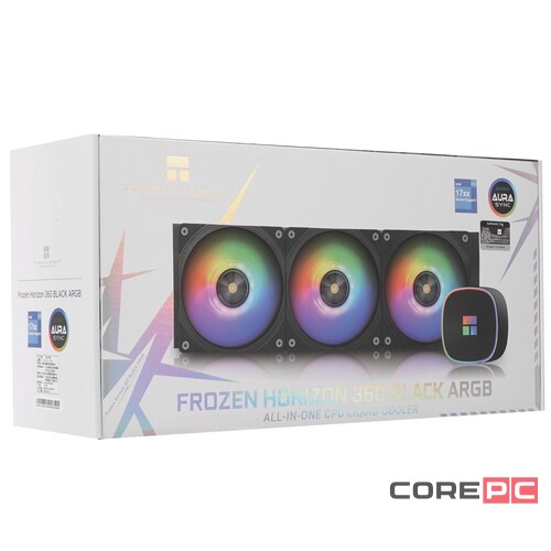 Система жидкостного охлаждения для процессора Thermalright Frozen Horizon 360 ARGB Black (TRFH360AB)