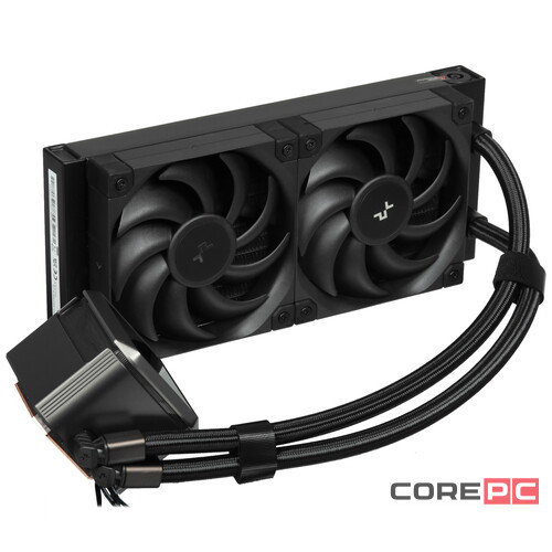 Система жидкостного охлаждения для процессора Deepcool MYSTIQUE 240 ARGB Black (R-LX550-BKADSNC-G-1)