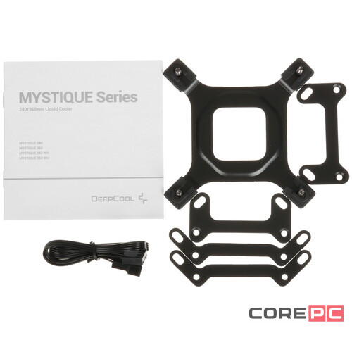 Система жидкостного охлаждения для процессора Deepcool MYSTIQUE 240 ARGB Black (R-LX550-BKADSNC-G-1)