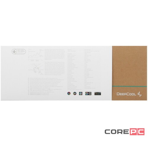 Система жидкостного охлаждения для процессора Deepcool MYSTIQUE 240 ARGB Black (R-LX550-BKADSNC-G-1)