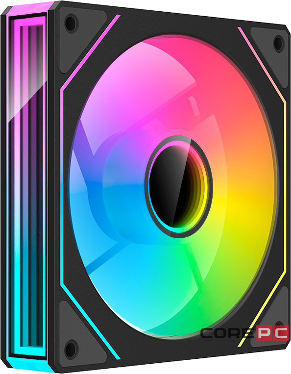 Вентилятор для корпуса XASTRA FM120B ARGB Black (FM120-1BA-SXX-GL)