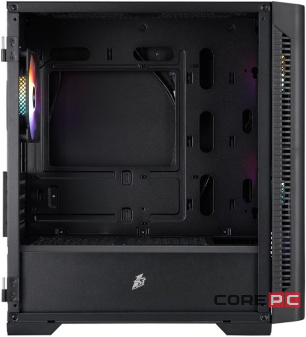 Компьютерный корпус 1STPLAYER DK D4-M FRGB Black (D4-M-BK-2F1P-1F1)