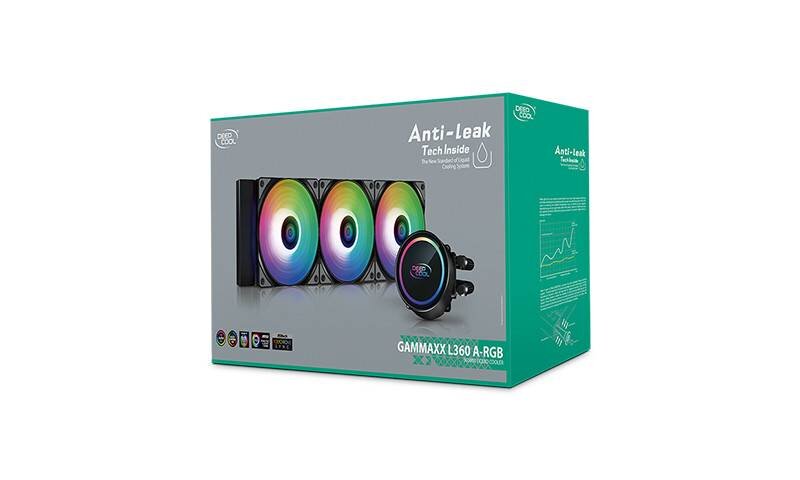 Система жидкостного охлаждения для процессора Deepcool GAMMAXX L360 A-RGB DP-H12CF-GL360-ARGB