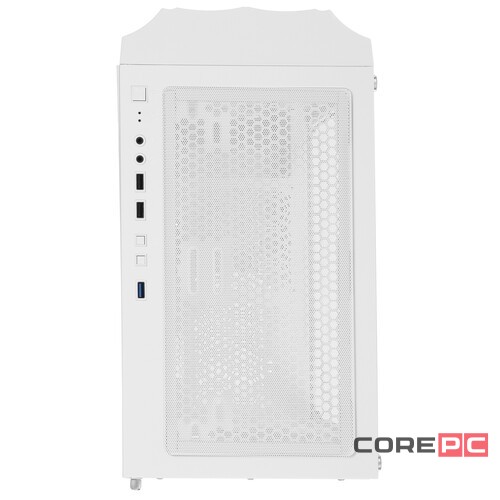 Компьютерный корпус 1STPLAYER FIREBASE X3-M TG LED White (X3-M-WH-4F1-W)