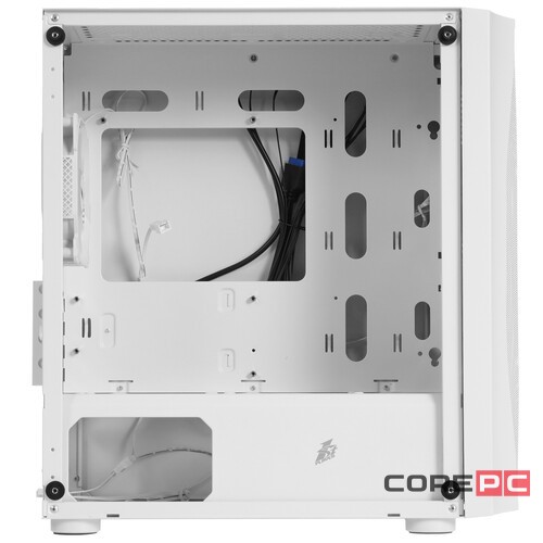 Компьютерный корпус 1STPLAYER FIREBASE X3-M TG LED White (X3-M-WH-4F1-W)