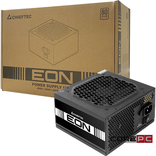 Блок питания Chieftec 500W Eon Black (ZPU-500S)