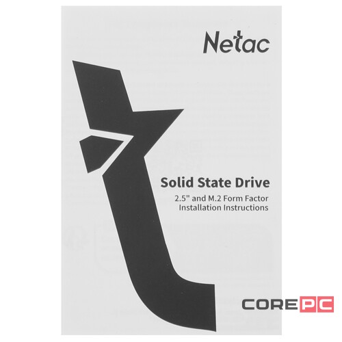 Твердотельный накопитель NETAC 500 Gb NT01NV3000-500-E4X