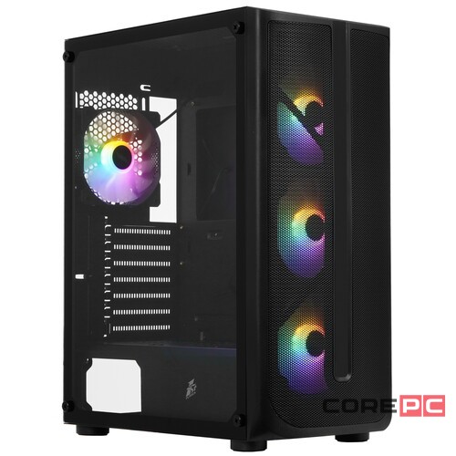 Компьютерный корпус 1STPLAYER FIREBASE X4 Black (X4-BK-4F1)