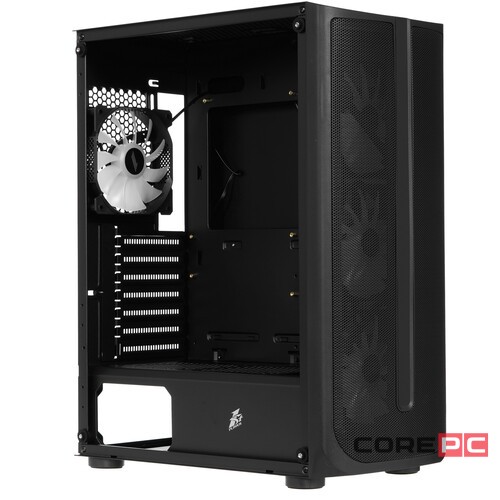 Компьютерный корпус 1STPLAYER FIREBASE X4 Black (X4-BK-4F1)