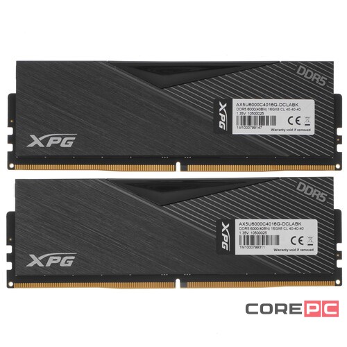 Оперативная память 32 Gb 6000 MHz ADATA XPG LANCER (AX5U6000C4016G-DCLABK)