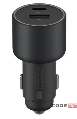 Автомобильное зарядное устройство Xiaomi Car Charger 1A1C 43W (MDY-16-EQ) (Black)