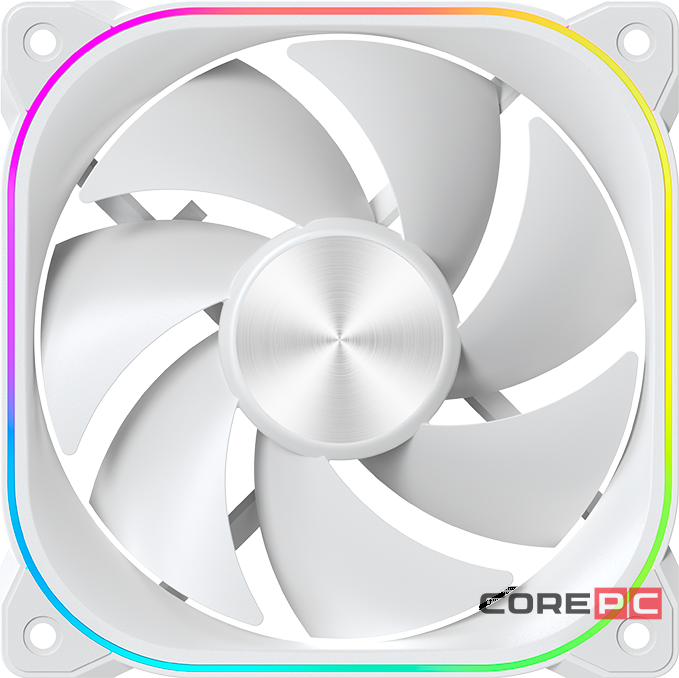 Вентилятор для корпуса XASTRA FG120W ARGB White (FG120-1WA-SXX)