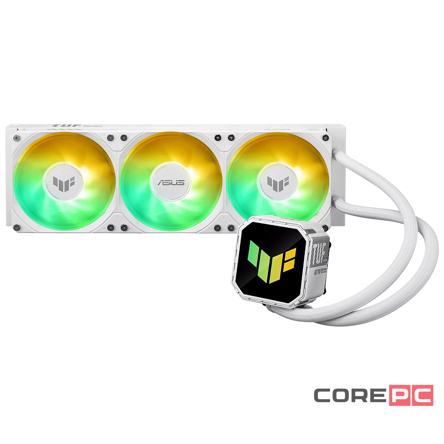 Система жидкостного охлаждения для процессора ASUS TUF GAMING LC III 360 ARGB White (90RC0192-B0EAY0)