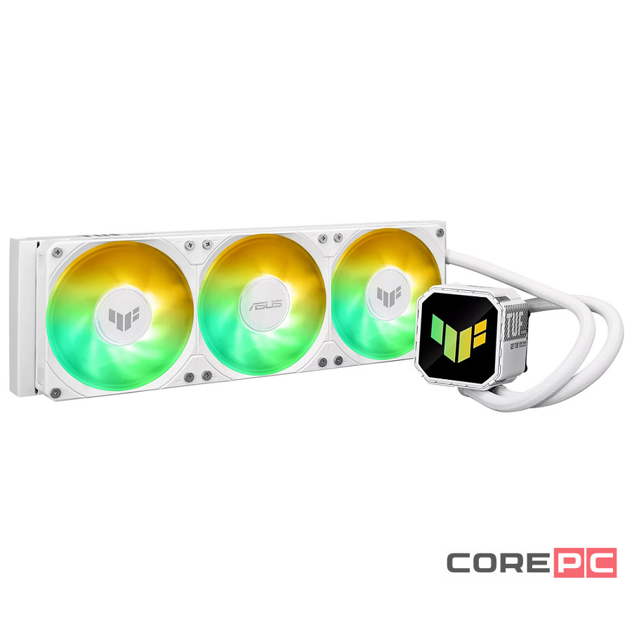 Система жидкостного охлаждения для процессора ASUS TUF GAMING LC III 360 ARGB White (90RC0192-B0EAY0)