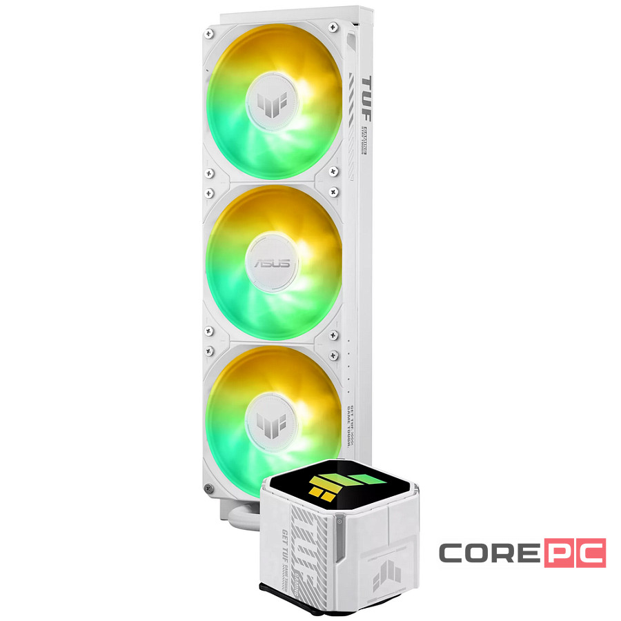 Система жидкостного охлаждения для процессора ASUS TUF GAMING LC III 360 ARGB White (90RC0192-B0EAY0)