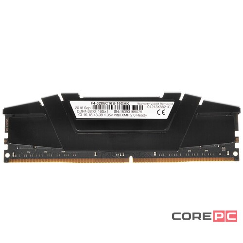 Оперативная память 16 Gb 3200 MHz G.Skill RIPJAWS V (F4-3200C16S-16GVK)