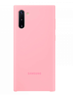 Чехол-накладка Samsung Silicone Cover для Galaxy Note 10 силикон (розовый) (EF-PN970TPEGRU)