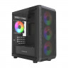 Компьютерный корпус Powercase Mistral Micro EM22 TG FRGB Black (CMMEM22B-L4)