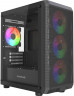 Компьютерный корпус Powercase Mistral Micro EM22 TG FRGB Black (CMMEM22B-L4)