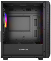 Компьютерный корпус Powercase Mistral Micro EM22 TG FRGB Black (CMMEM22B-L4)