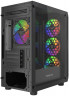 Компьютерный корпус Powercase Mistral Micro EM22 TG FRGB Black (CMMEM22B-L4)