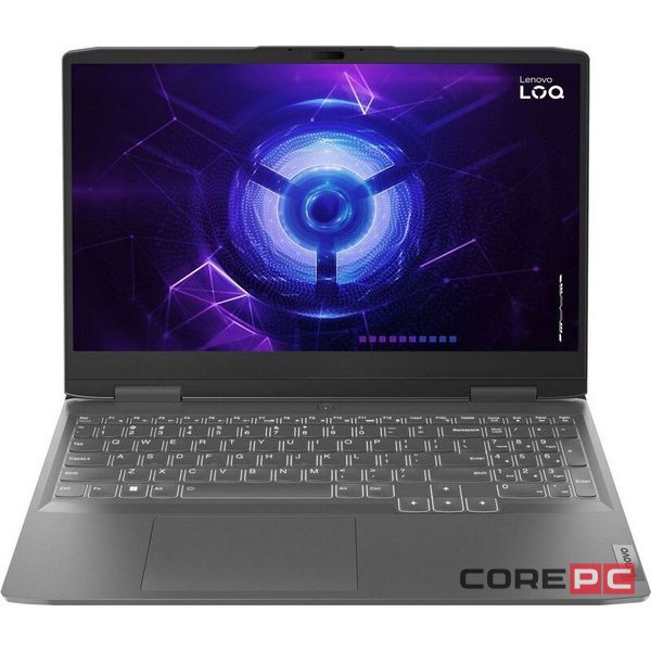Ноутбук Lenovo LOQ 15 15IRH8 82XV00KHRK (i7-13620H/16GB/512GB SSD/15.6"/1920x1080/144Hz/NVIDIA RTX 4060/Windows 11 Home) Серый