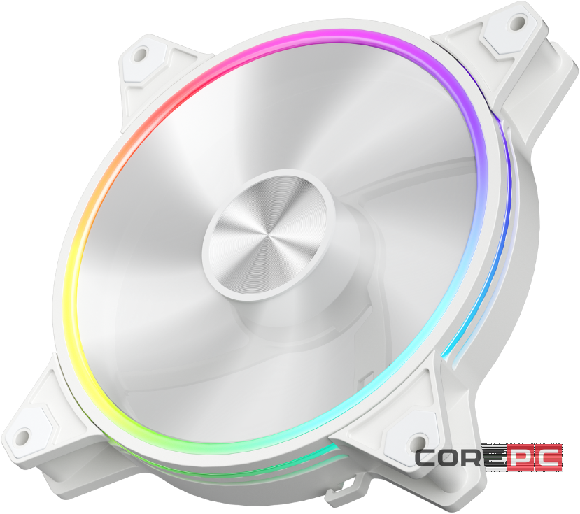 Вентилятор для корпуса 1STPLAYER FO7-14 ARGB White (FO7-14-WH)