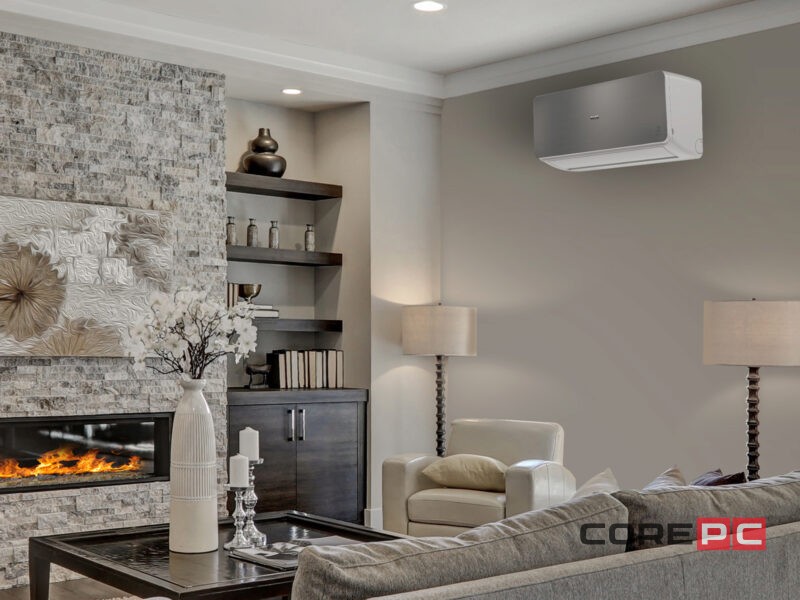 Настенная сплит-система AUX ASW-H09B4/FJ-SR1 + AS-H09B4/FJ-R1, серебристый