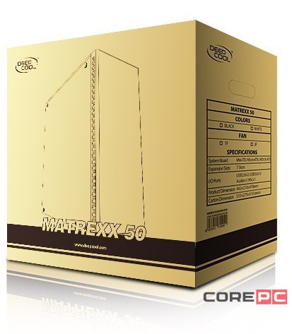 Компьютерный корпус Deepcool MATREXX 50 4F ADD-RGB