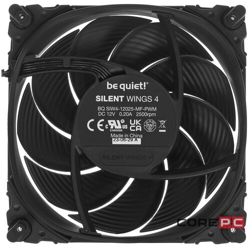Вентилятор для корпуса Be Quiet! SILENT WINGS 4 PWM High-speed BL094