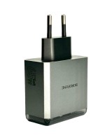 Сетевое зар. устр. Borofone BN22 1USB/2C 22.5W/65W серое