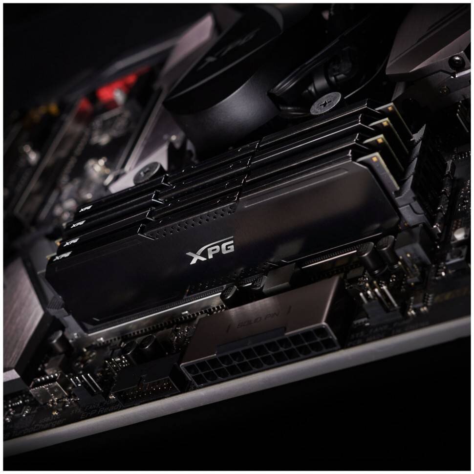 Оперативная память 16 Gb 3200 MHz ADATA XPG GAMMIX D20 Black (AX4U32008G16A-DCBK20)