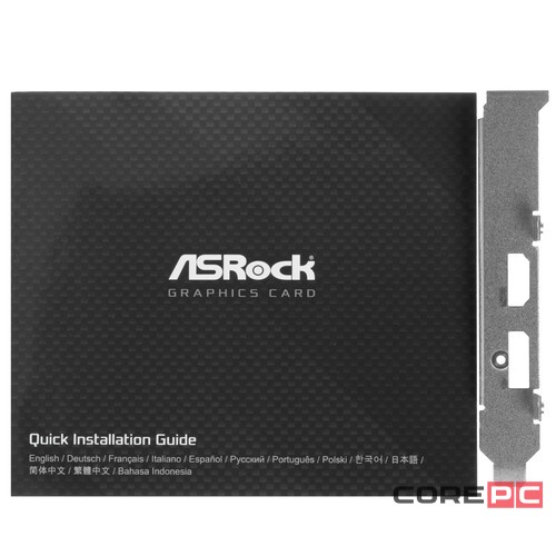 Видеокарта ASRock (RX550 LP 4G) Radeon RX 550 4GB Low Profile 4GB