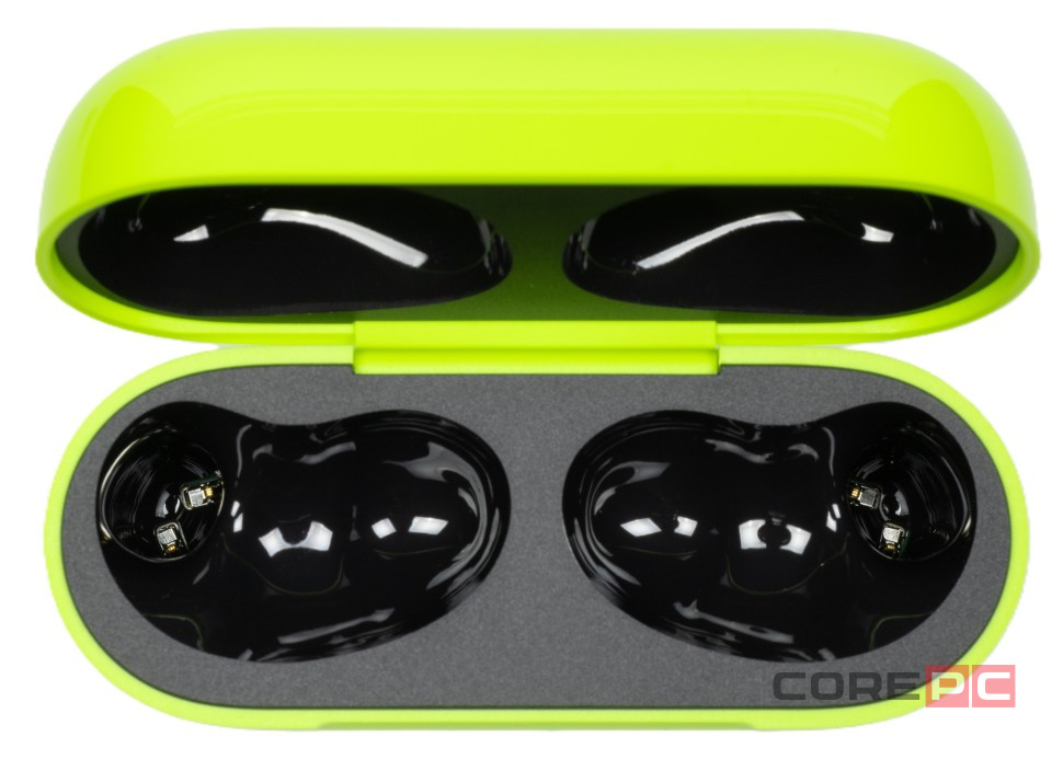 Беспроводные наушники TWS Realme Buds T200 RMA2410 зеленые