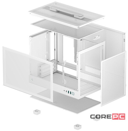 Компьютерный корпус Deepcool CH160 White (R-CH160-WHNGI0-G-1)