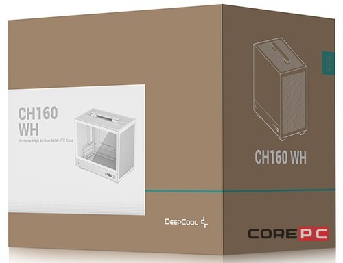 Компьютерный корпус Deepcool CH160 White (R-CH160-WHNGI0-G-1)