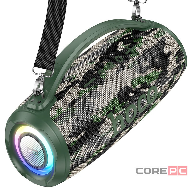 Bluetooth колонка Hoco HA4 Surge outdoor BT speaker хаки