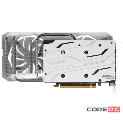 Видеокарта ASRock (RX6600 CLW 8G) Radeon RX 6600 8GB Challenger White