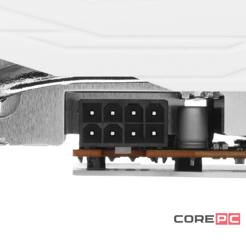 Видеокарта ASRock (RX6600 CLW 8G) Radeon RX 6600 8GB Challenger White