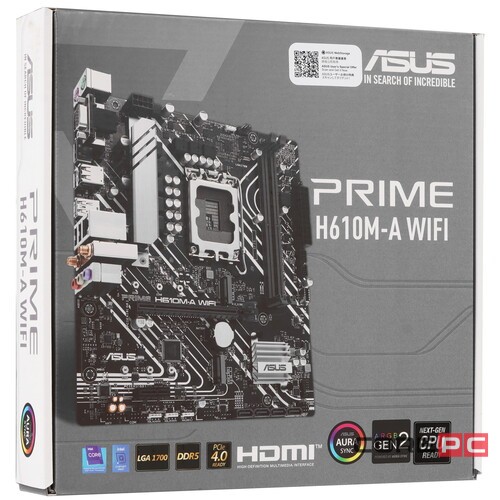 Материнская плата ASUS PRIME H610M-A WIFI 90MB1G00-M0EAY0