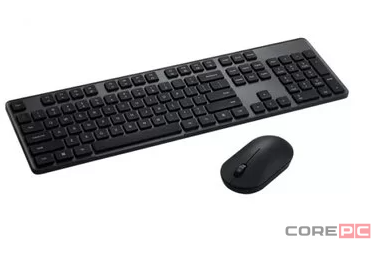 Клавиатура и мышка беспроводная Xiaomi Mijia Wireless Set 2 WXJS02YM черный